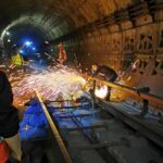 Lucrări la metrou. FOTO: arhivă