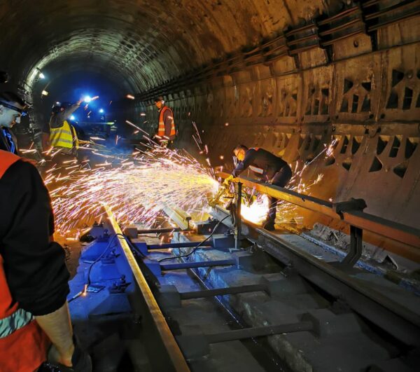 Lucrări la metrou. FOTO: arhivă