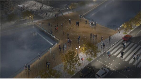 „Podul Calicilor” va fi refăcut cu peste 30 milioane euro. Foto: FB/ Nicușor Dan