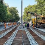 Șantierul liniei 5, blocat încă o săptămână. Nicușor Dan: Vreau să terminăm lucrarea anul acesta FOTO: FB/ Stelian Bujduveanu