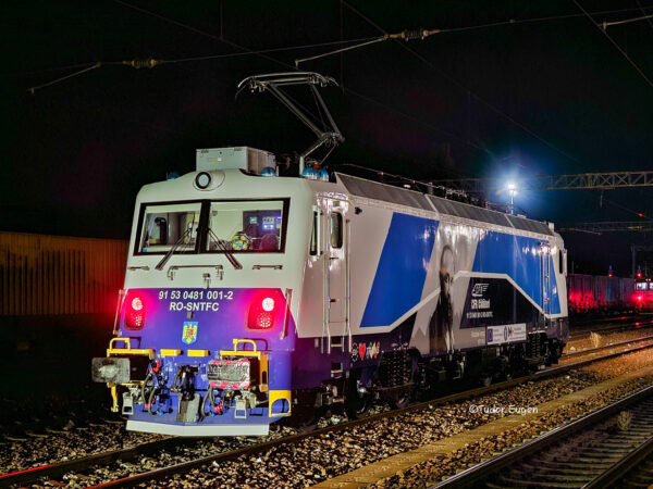 Locomotiva „Iorga” modernizată prin PNRR a ajuns la Chitila Triaj FOTO: Tudor Eugen