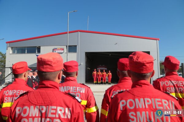 O nouă subunitate de pompieri a fost inaugurată în localitatea Cornetu. FOTO: ISU B IF