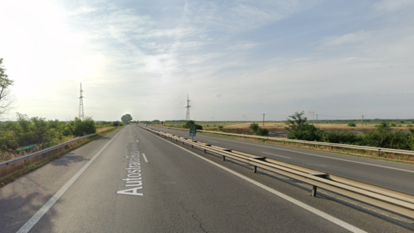 A treia licitație pentru repararea pasajului peste centură de pe Autostrada A 1 București-Pitești FOTO: Captură de ecran/ Google Maps