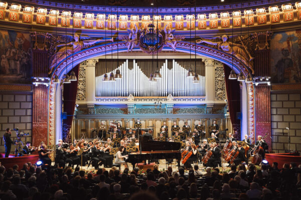 Acces gratuit pentru public la primele etape ale Concursului Internațional George Enescu. În imagine, Alexandra Segal, Israel - câștigătoarea secțiunii Pian - 2022. Foto Alex Damian