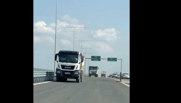 Autostrada A0 ajunge la A2. Captură video