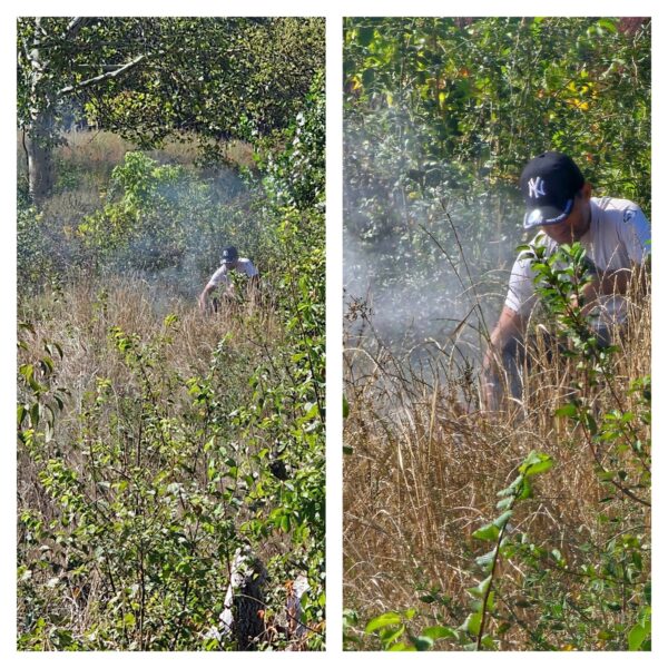 Incendiator zona retrocedată. FOTO: Raluca Iacob, Cetăţean Sector 3, FB