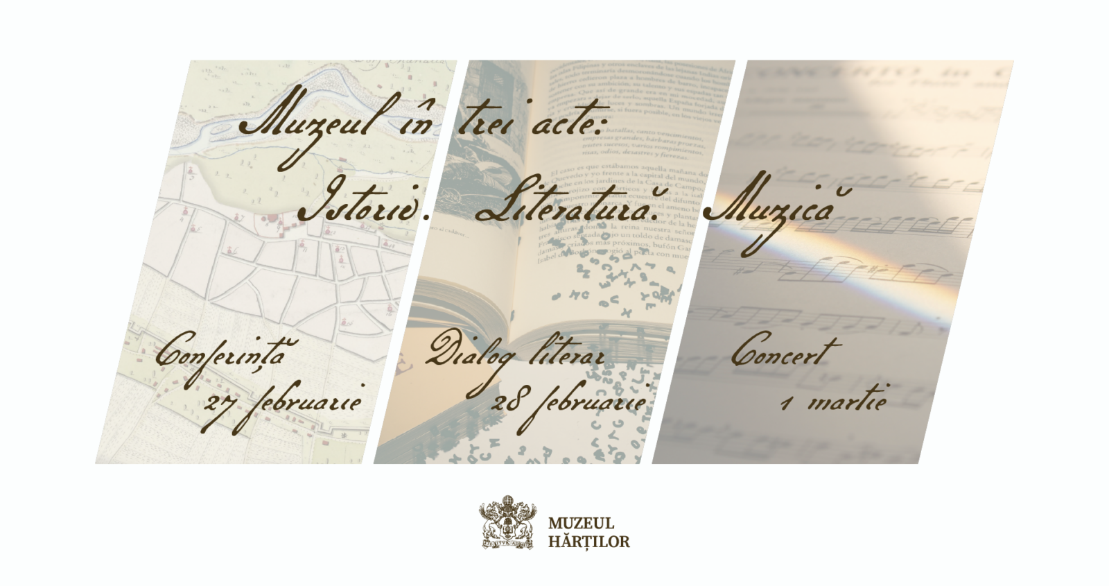 Muzeul în trei acte