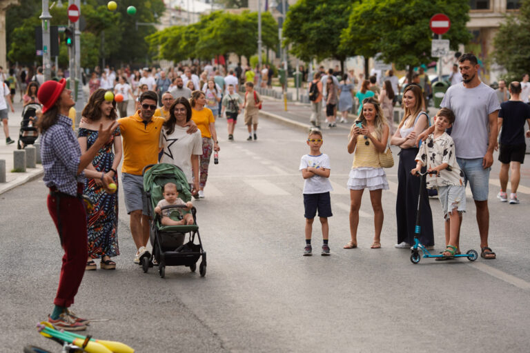 Weekend cu „Străzi deschise”: programul artistic și restricțiile de circulație 