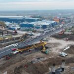 Prima zonă cu asfalt de uzură pe Lotul 3 al A0 Nord