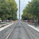 Lucrările la linia 5 de tramvai, finalizate în proporție de 55%