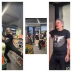 bătaie în supermarket