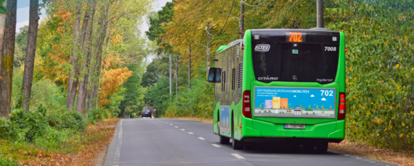 Opt linii speciale STB, înființate în „Săptămâna Europeană a Mobilității”.. FOTO: TPBI