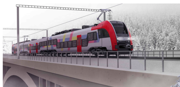 La jumătatea lunii noiembrie, intră în circulație primul tren nou Alstom. FOTO. ARF