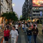 Spectacole pe Calea Victoriei.