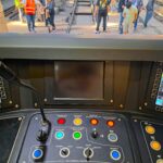 FOTOGALERIE | Noua ramă „Giurgiu” pentru M5, expusă ca la muzeu în Depoul Berceni. FOTO: Alexandru Stan