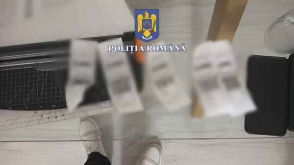 Bonuri SGR falsificate cu o imprimantă