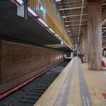 Răspunsul Metrorex după ce o bucată de tencuială s-a desprins în staţia Piaţa Unirii 1. FOTO: Alex Stan, BdB