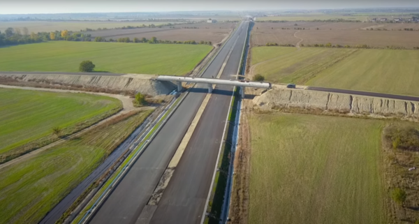 Secţiunea de sud a A0, gata până în mai 2025. FOTO: Infrastructura România, oct. 2024