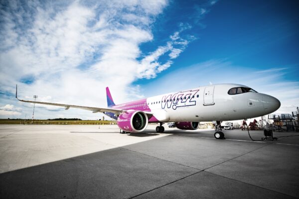 Wizz Air mută cursele din București spre Budapesta, de pe Otopeni pe Băneasa, din 30 martie. FOTO: Wizz Air