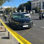 Un bărbat a fost rănit în timp ce încerca să traverseze B-dul Regina Elisabeta. Foto Ana Anghel-Dimache