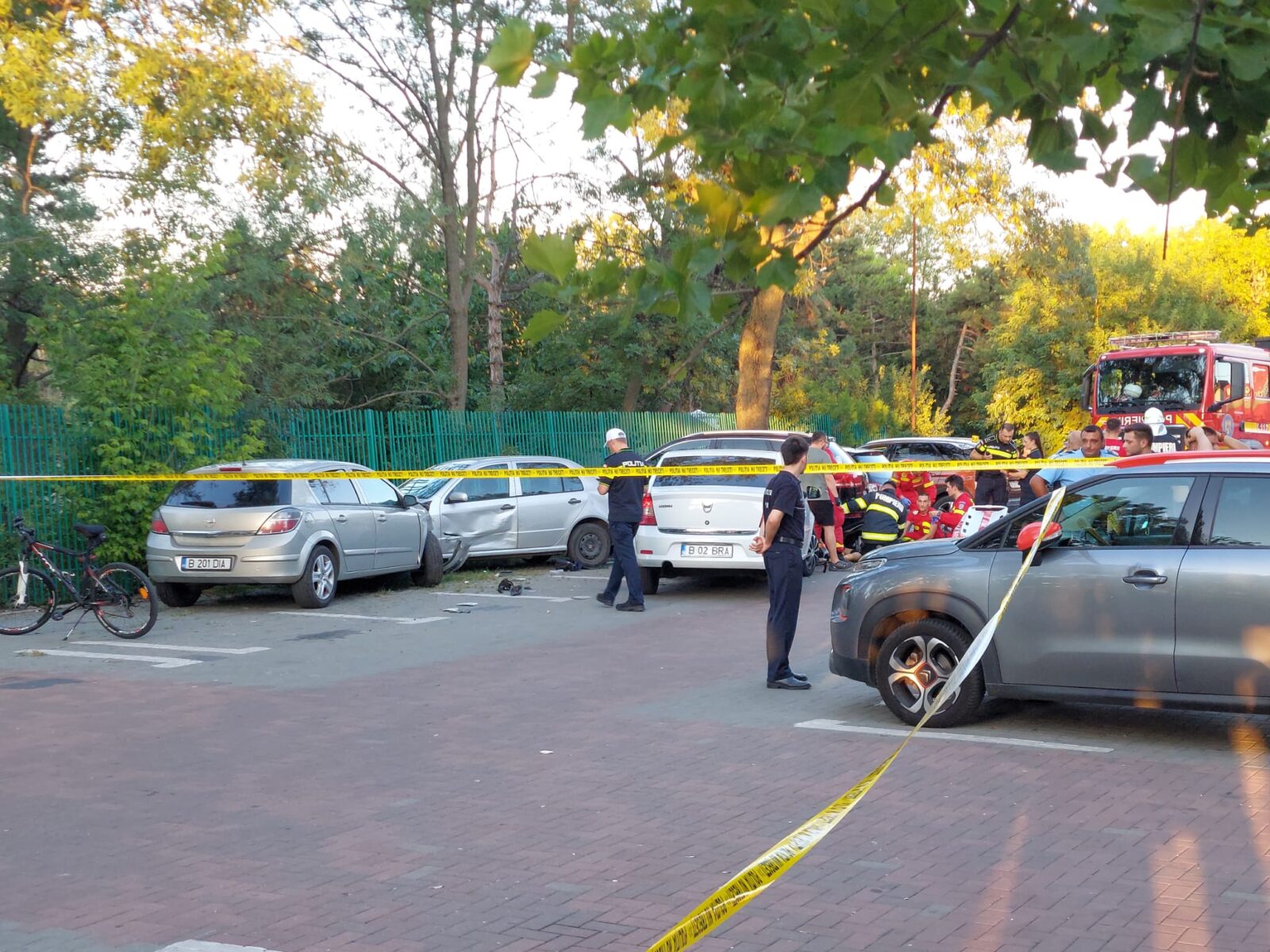 Accident parc Pantelimon