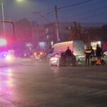 Accident cu pieton pe Iuliu Maniu. FOTO: Silviu Alexandru, via Infotrafic Bucuresti si Ilfov, FB