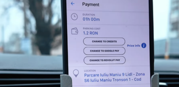 Prima zi de parcare plătită pe locurile Primăriei, pe Iuliu Maniu. FOTO: FB / Primăria Sectorului 6