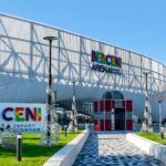 Luminițele de Crăciun se aprind vineri, de pe esplanada Patinoarului Berceni Arena. Foto Primăria Sector 4