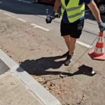 Este interzis să-ți blochezi locul de parcare închiriat de la primărie. Foto: captură Sector 4