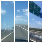 Cum arată nodul rutier A0-A2. FOTO: capturi din video FB / Ionel Scrioşteanu