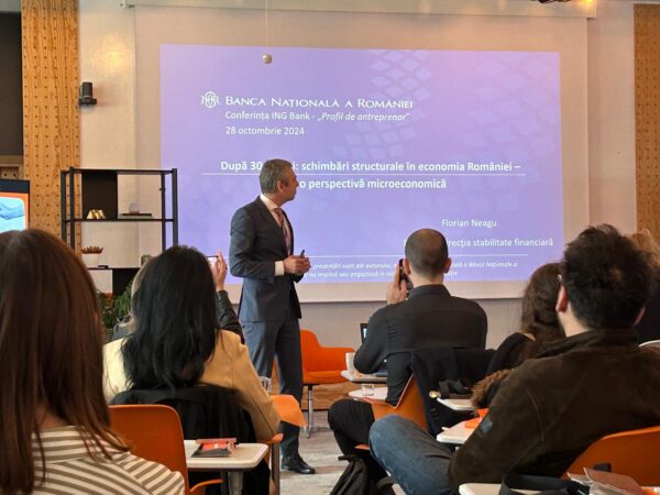 20% dintre afacerile noi din România sunt înființate în București. Mediul urban domină peisajul antreprenorial