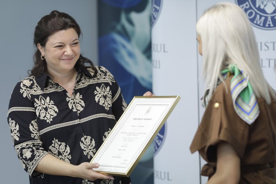 Concursul Enescu a primit diploma de Înalt Patronaj al Președintelui României. Foto: Inquam Photos / Malina Norocea