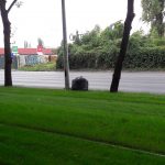 Saci de gunoaie pe strada in Bucuresti, sectorul 5.