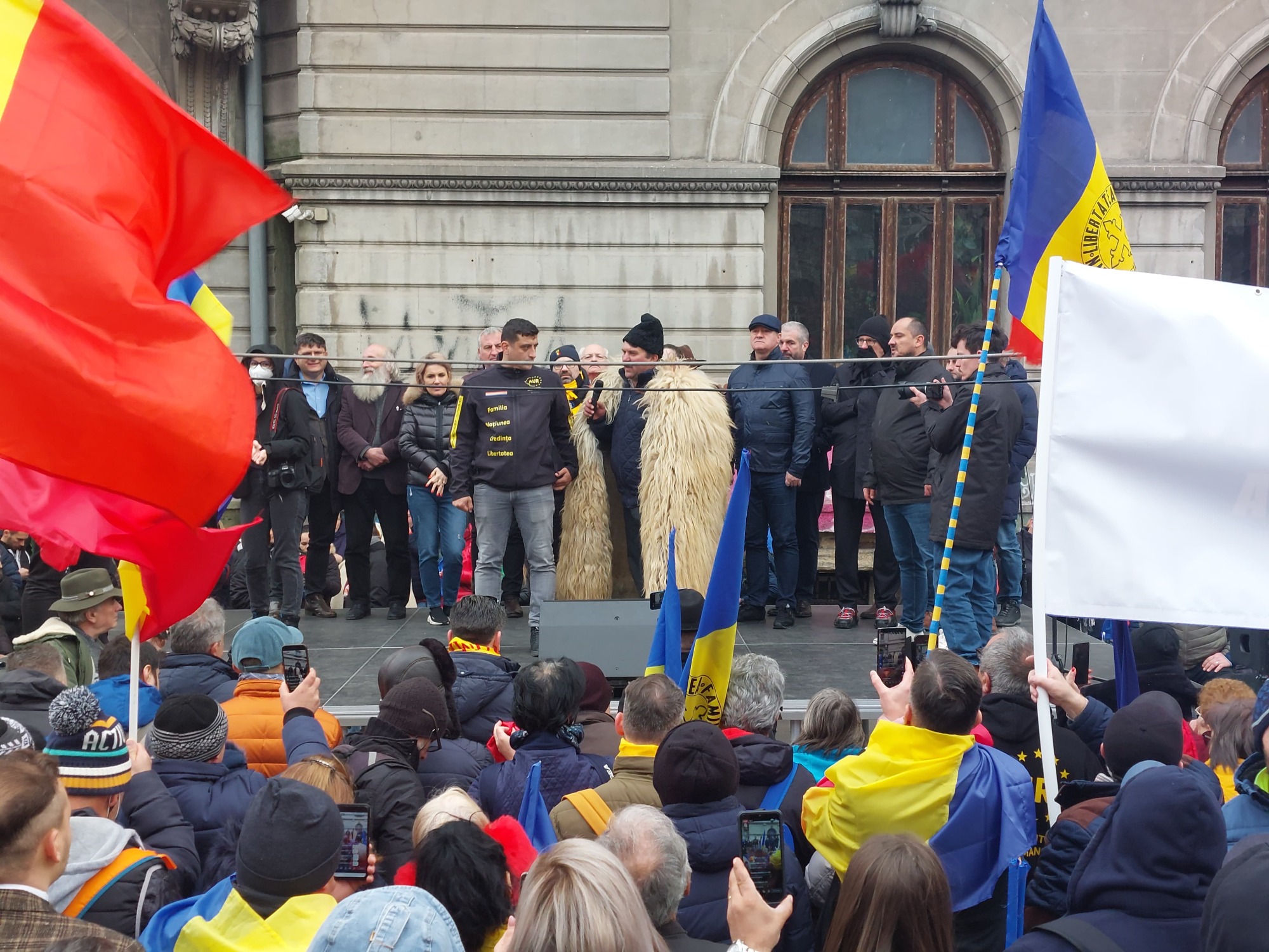 Protest de susținere a lui Călin Georgescu, mâine, în Capitală. Brigada Rutieră impune restricții de trafic. FOTO: Arhiva