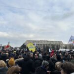 „Urmează să tragem metroul pe dreapta”. Protest al sindicaliștilor de la metrou