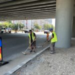 Cum fac față codului roșu de caniculă oamenii care ne repară orașul FOTO: Cătălin Anghel-Dimache