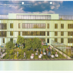 Clădirea nouă pentru Școala Heliade Rădulescu a rămas la stadiul de proiect. Foto: FB/ Clotilde Armand