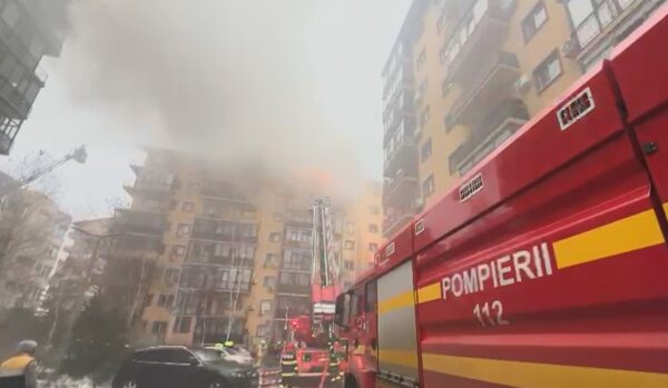 Incendiu în Chiajna, pe strada Rezervelor. FOTO: ISU B-IF