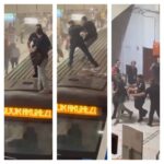 Incidente la metrou. Colaj din capturi din video amator