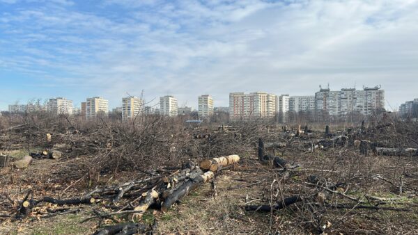 Zona retrocedată a Parcului