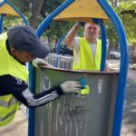 Campanie de întreținere a locurilor de joacă pentru copii