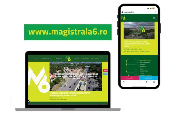 Magistrala spre aeroport are site propriu