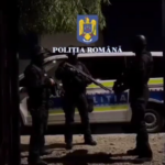 Poliţişti bătuţi în Sinteşti. A fost nevoie de intervenţia mascaţilor. FOTO: arhivă