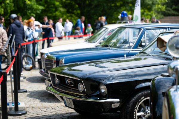 Mașini de epocă, la Palatul Elisabeta.
