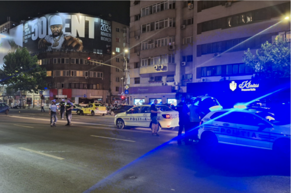 Accident în lanţ Magheru