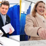 Nicușor Dan a votat cu Elena Lasconi