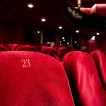 red cinema seat number 23