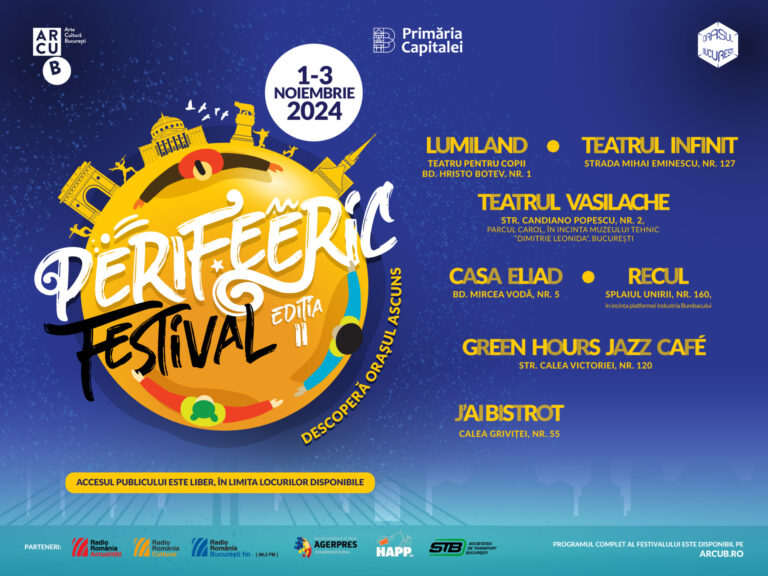 Festivalul PeriFEERIC 2024. Ateliere, muzică și teatru, in zone inedite