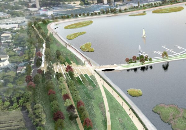 Cum ar urma să arate Parcul Lacul Morii. FOTO: FB / Ciprian Ciucu