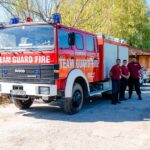 Serviciu privat de pompieri în Parcul Văcărești